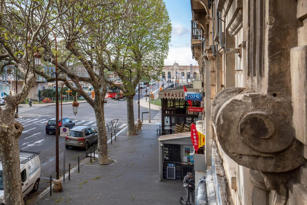 Le Victor Hugo -Centre Ville -1 Mn De La Gare Sète Eksteriør bilde